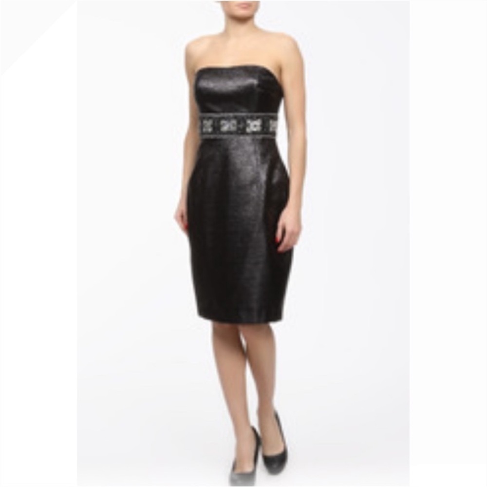 Marchesa Notte Strapless Fairy Strass
Sparkly Shimmery Lurex Embroidered dress